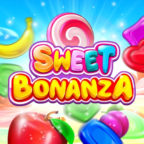 Nasche süße Gewinne und genieße die bunten Symbole von Sweet Bonanza im Platin Casino.