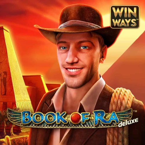 Spiele den ultimativen Klassiker Book of Ra Deluxe jetzt im Platin Casino.