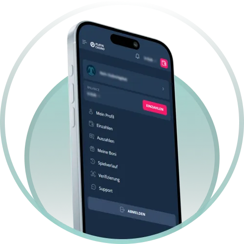 Greife jederzeit und überall auf Platincasino App und spiele flexibel.