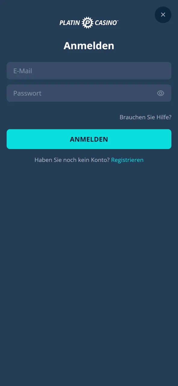 Logge dich in dein Platincasino Konto ein und greife sofort zu.