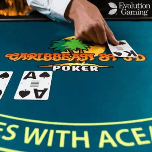 Spiele Caribbean Stud Poker bei Platincasino mit klassischen Regeln.