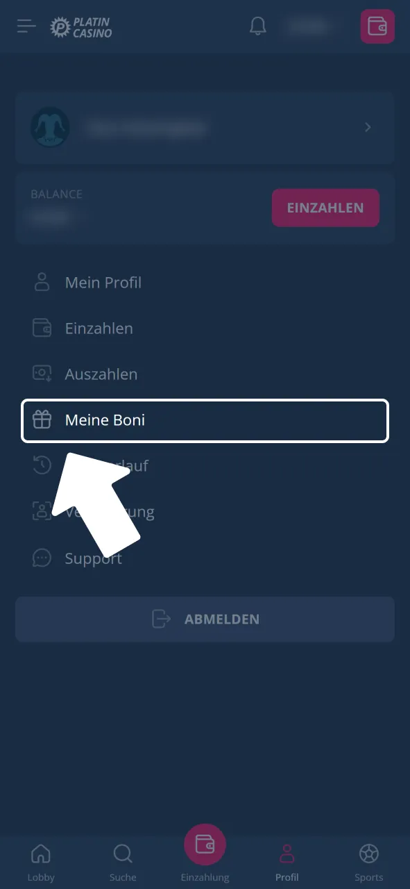Nutze Bonus bei Platincasino aktiv und verbessere deine Gewinnchancen.